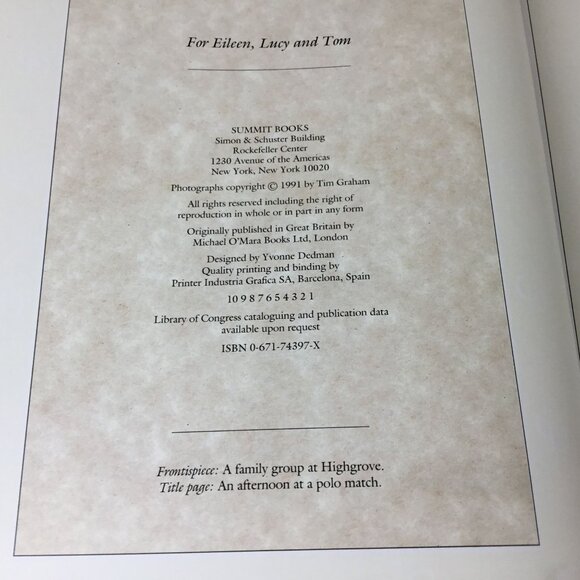 Charles & Diana: A Royal Family Album By Tim Graham Hardcover 1991 Summit Books - Picture 4 of 10